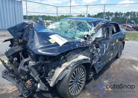 2018 Ford Fusion Hybrid Titanium from USA, damaged, VIN 3FA6P0RU8JR101306